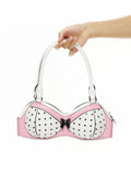 Polka Dot Bra Shoulder Bag