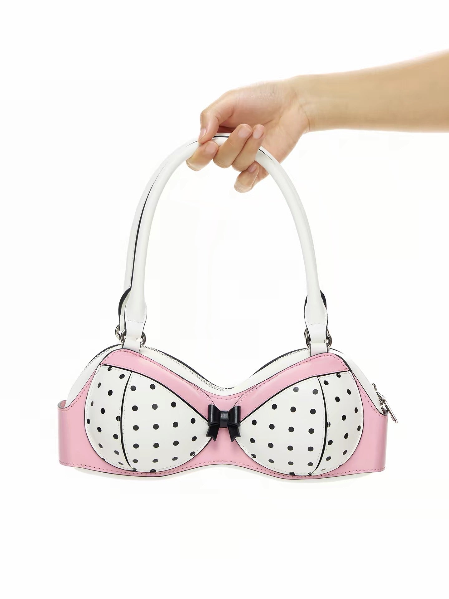 Polka Dot Bra Shoulder Bag